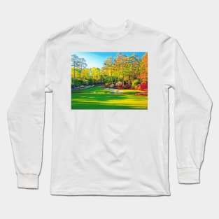 Hole 13 at Augusta National Golf Course Long Sleeve T-Shirt